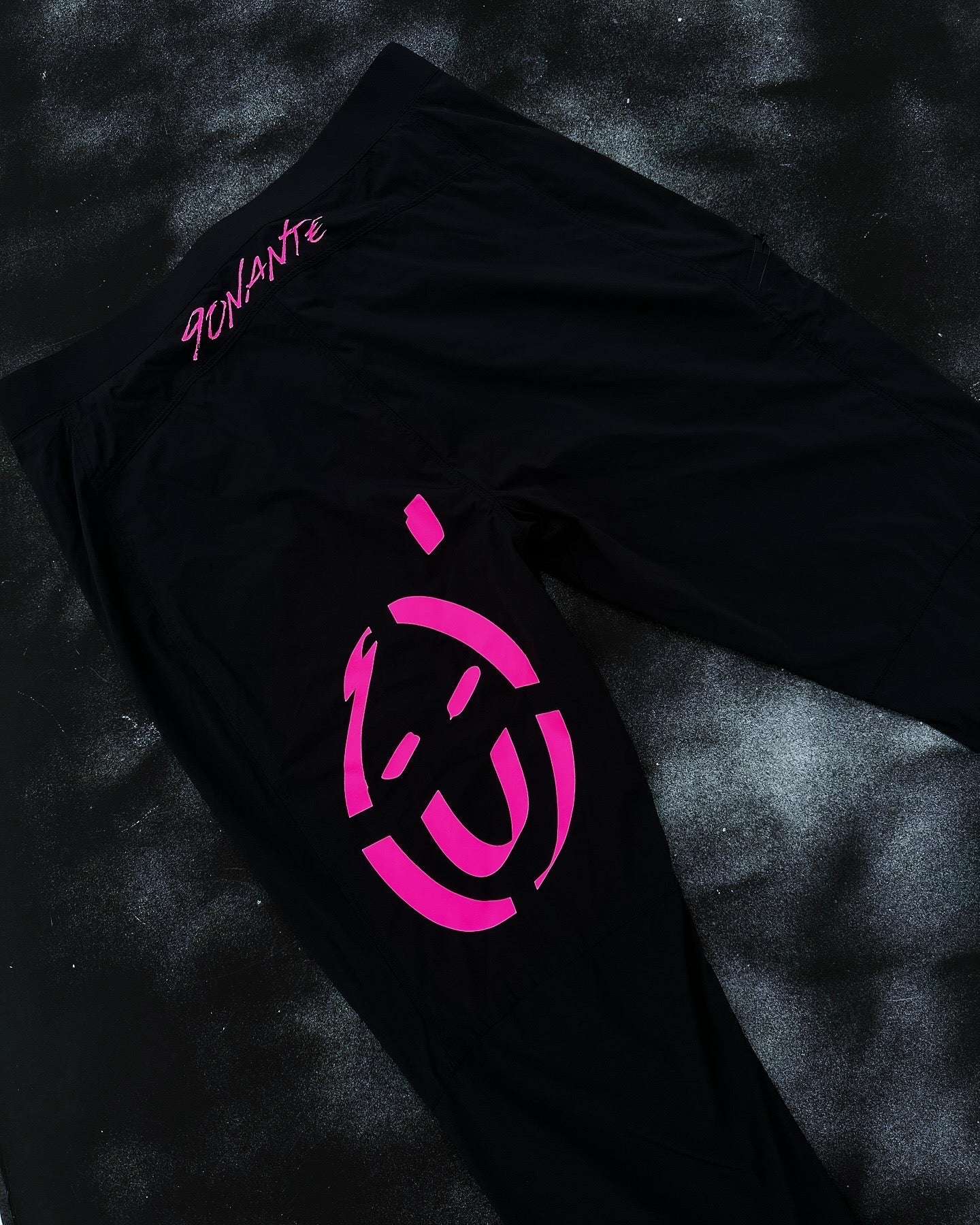 Pantalon 9&0 Noir/Rose