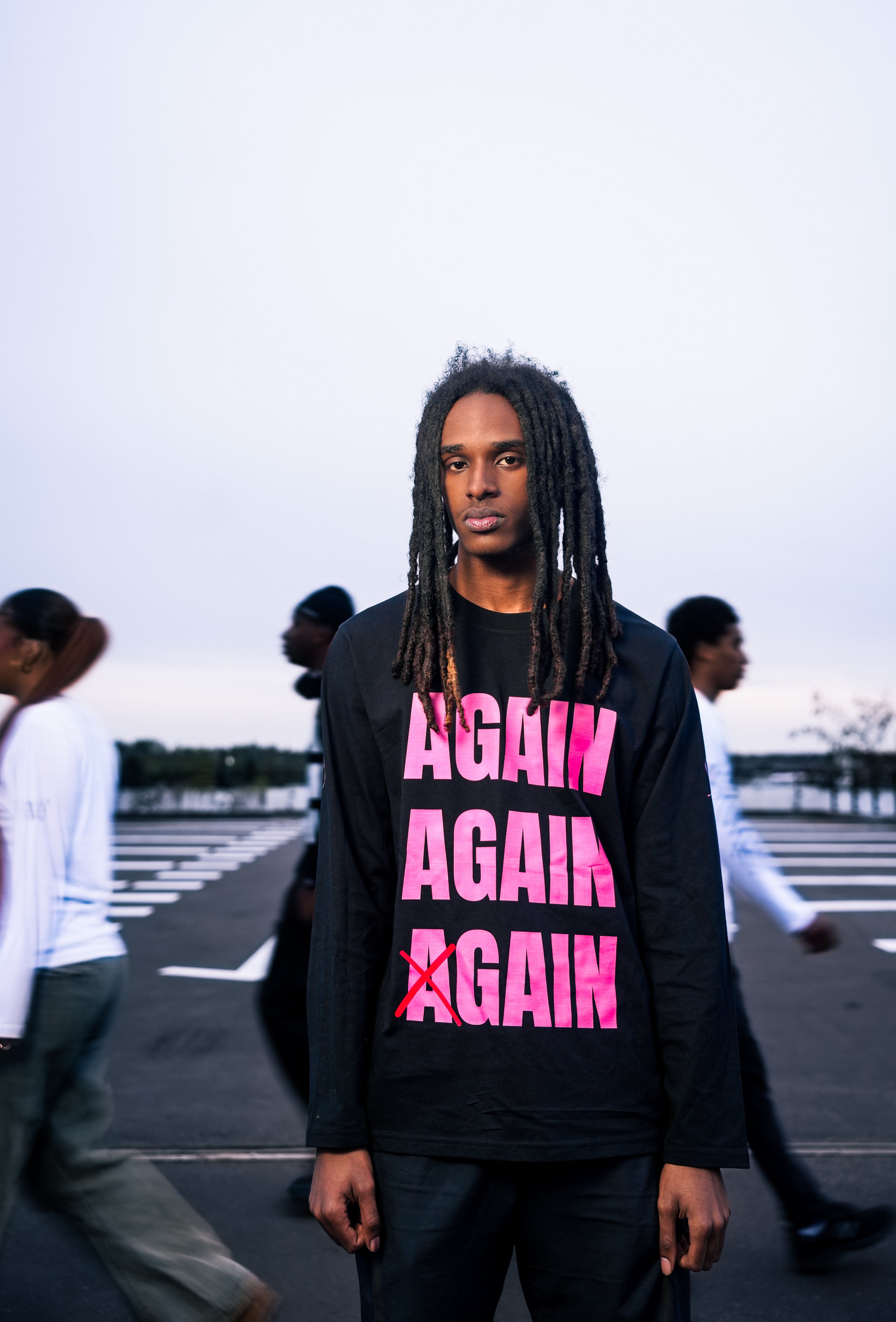 LONGSLEEVE AGAIN ROSE