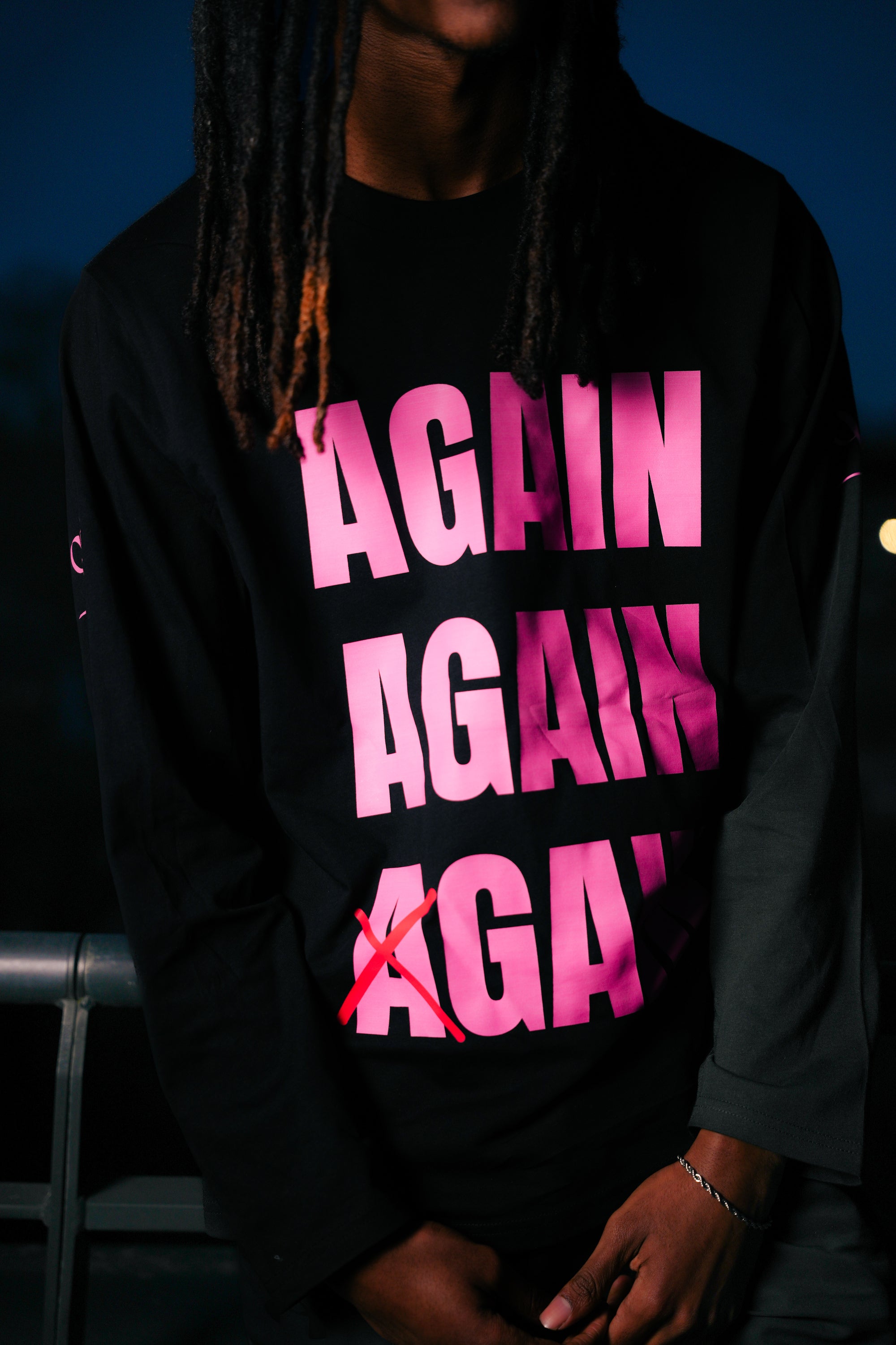 LONGSLEEVE AGAIN ROSE